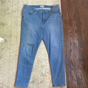 Madewell Curvy Roadtripper Jeggings 33T 👖🚗